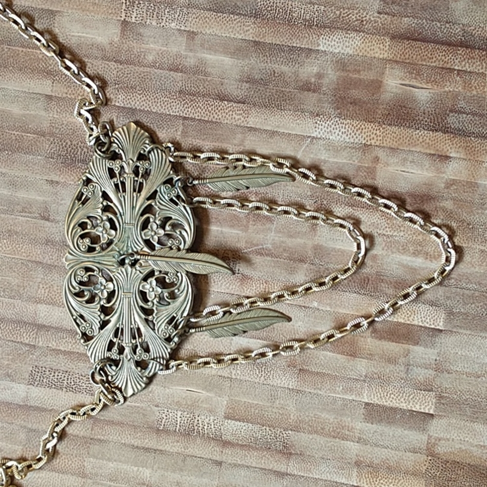 Hand made upsycled necklace